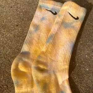 Custom Tie Dyed Nike Socks